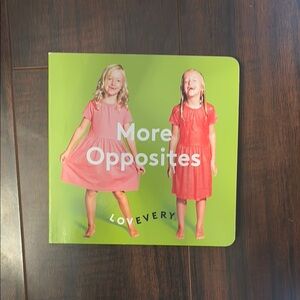 Lovevery 'More Opposites' Children's Book